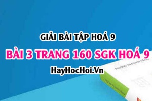 Giải bài 3 trang 160 SGK Hoá 9: Tính chất hoá học Protein, cấu tạo phân tử của Protein